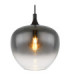 Maxy 29cm Dome Pendant Ceiling Light Matt Black 1x E27-3