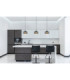 Maxy 29cm Dome Pendant Ceiling Light Matt Black 1x E27-7