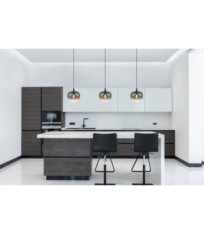 Maxy 29cm Dome Pendant Ceiling Light Matt Black 1x E27-7