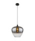 Maxy 40cm Dome Pendant Ceiling Light Matt Black 1x E27-1