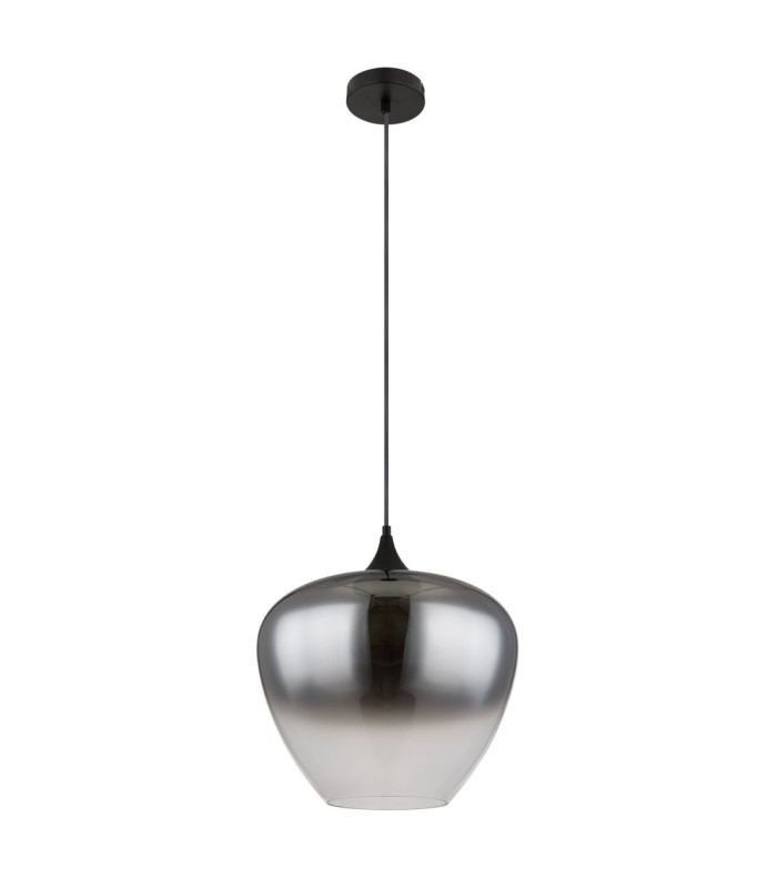 Maxy 40cm Dome Pendant Ceiling Light Matt Black 1x E27-2