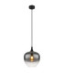 Maxy 24cm Dome Pendant Ceiling Light Matt Black 1x E27-1