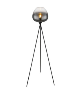 Maxy Tripod Floor Lamp Matt Black 1x E27-1