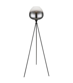 Maxy Tripod Floor Lamp Matt Black 1x E27-2