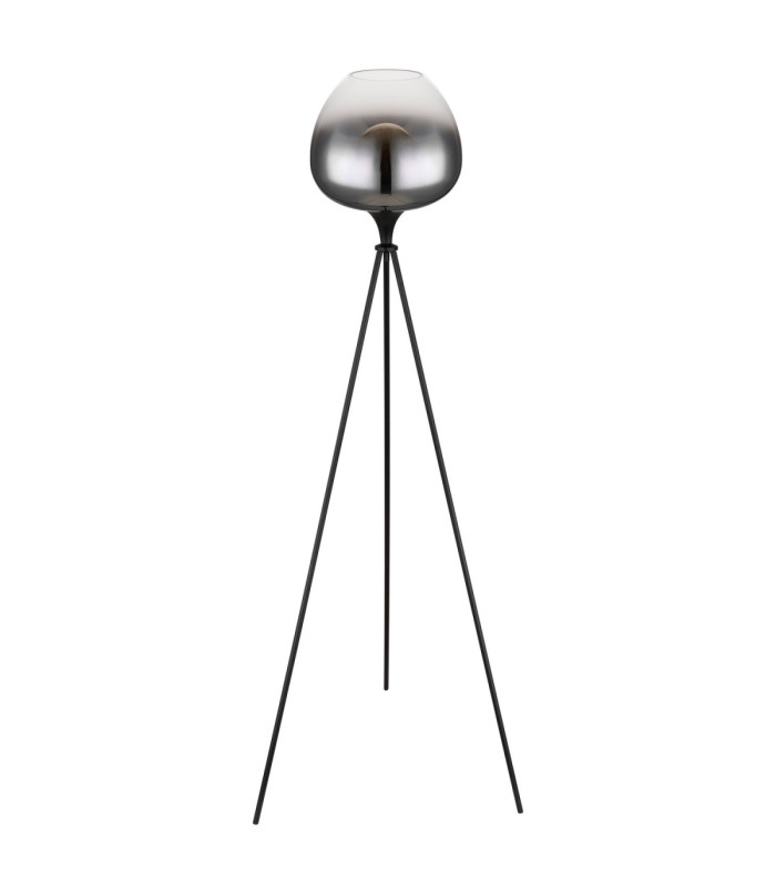 Maxy Tripod Floor Lamp Matt Black 1x E27-2