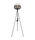 Maxy Tripod Floor Lamp Matt Black 1x E27-4