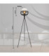 Maxy Tripod Floor Lamp Matt Black 1x E27-6