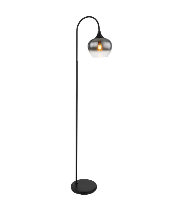 Maxy Floor Lamp Matt Black 1x E27-1