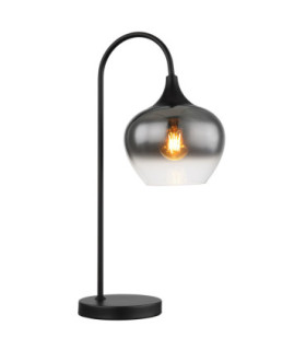 Maxy Bedside Table Lamp Matt Black 1x E27-1