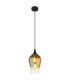 Lavus Slim Pendant Ceiling Light Matt Black 1x E27-1