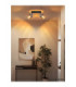 Milley Twin Ceiling Spotlight Matt Black 2x E27-9