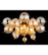Udo Globe Ceiling Light Matt Black 3x E14-3