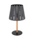 Luna Table Lamp Matt Black 1x E27-2