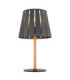 Luna Table Lamp Matt Black 1x E27-3