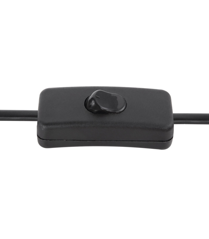 Luna Table Lamp Matt Black 1x E27-5