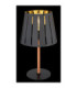 Luna Table Lamp Matt Black 1x E27-6