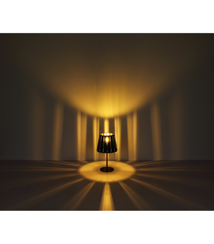 Luna Table Lamp Matt Black 1x E27-8