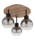 Moitas Shade Cluster Ceiling Light Matt Black 3x E27-2