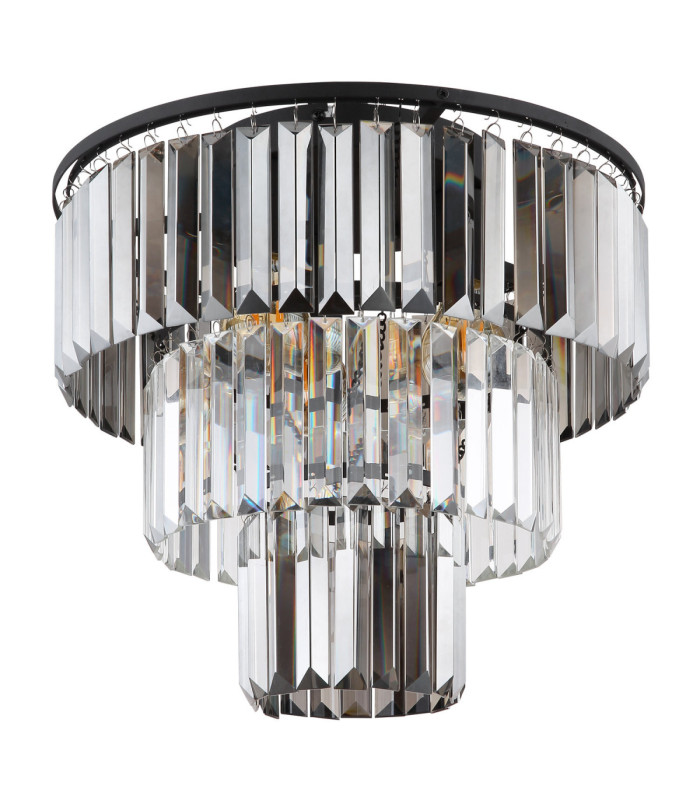 Naxis Ceiling Light Matt Black 3x E27-2