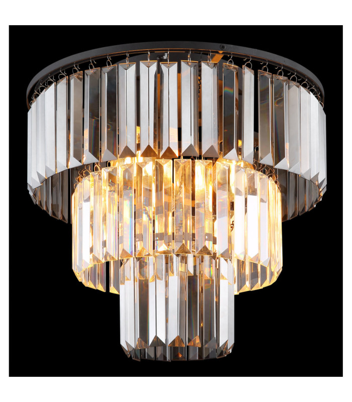 Naxis Ceiling Light Matt Black 3x E27-3