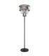 Naxis Glass Floor Lamp Matt Black 3x E27-2