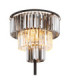Naxis Glass Floor Lamp Matt Black 3x E27-3
