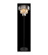Naxis Glass Floor Lamp Matt Black 3x E27-4