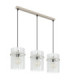 Gorley Bar Pendant Ceiling Light Matt Sand Colour  3x E27-2