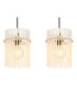 Gorley Bar Pendant Ceiling Light Matt Sand Colour  3x E27-4