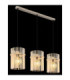 Gorley Bar Pendant Ceiling Light Matt Sand Colour  3x E27-5