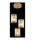 Gorley Cluster Pendant Ceiling Light Matt Gold Colours 3x E27-4
