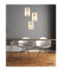 Gorley Cluster Pendant Ceiling Light Matt Gold Colours 3x E27-5