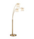 Gorley Multi Arm Floor Lamp Matt Gold Colours 3x E27-1