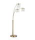 Gorley Multi Arm Floor Lamp Matt Gold Colours 3x E27-2