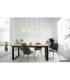 Gorley Bar Pendant Ceiling Light Matt Gold Colours 4x E27-8