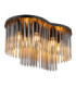 Gorley Ceiling Light Matt Black 6x E27-1