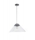 Dome Ceiling Pendant Large, E27, Polished Chrome - 3