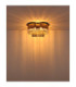 Gorley Ceiling Light Matt Black 6x E27-6
