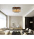 Gorley Ceiling Light Matt Black 6x E27-7