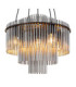 Gorley Pendant Ceiling Light Matt Black 5x E27-3