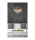 Gorley Pendant Ceiling Light Matt Black 5x E27-5