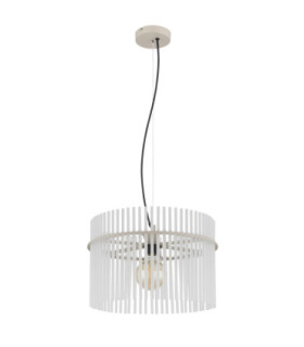 Gorley Pendant Ceiling Light Matt Sand Colour  1x E27-2