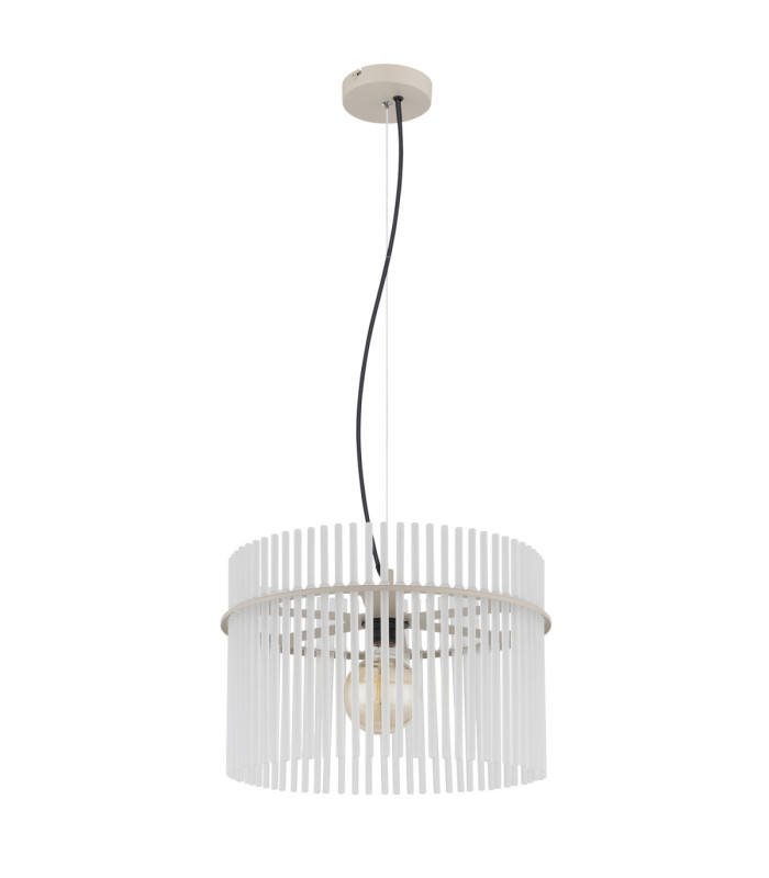 Gorley Pendant Ceiling Light Matt Sand Colour  1x E27-2