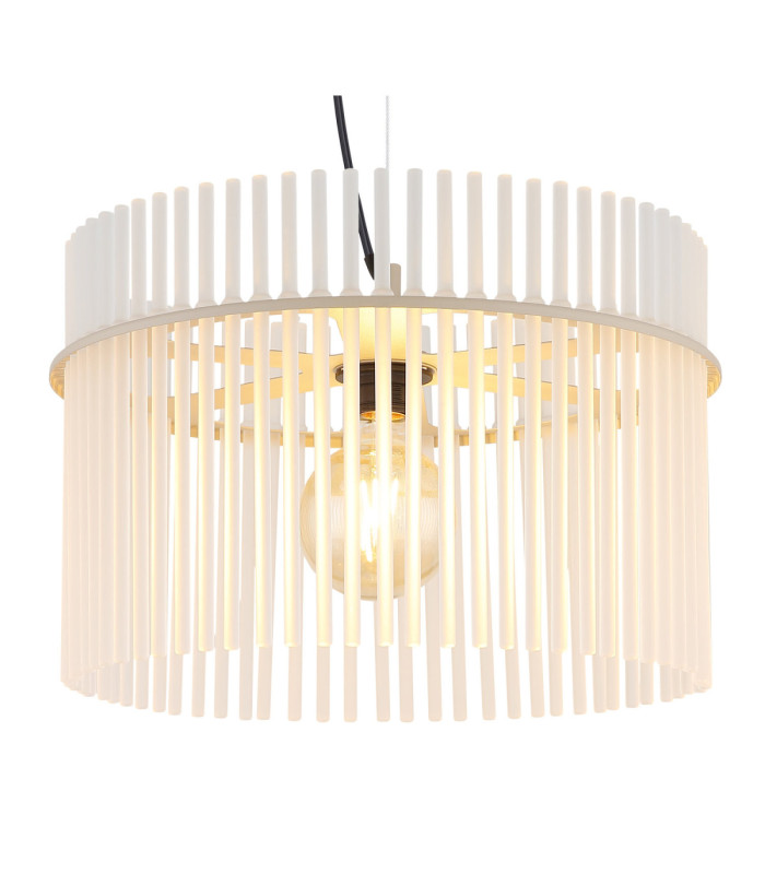 Gorley Pendant Ceiling Light Matt Sand Colour  1x E27-3