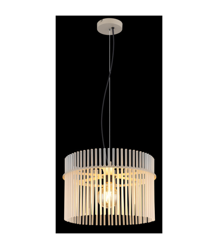 Gorley Pendant Ceiling Light Matt Sand Colour  1x E27-4
