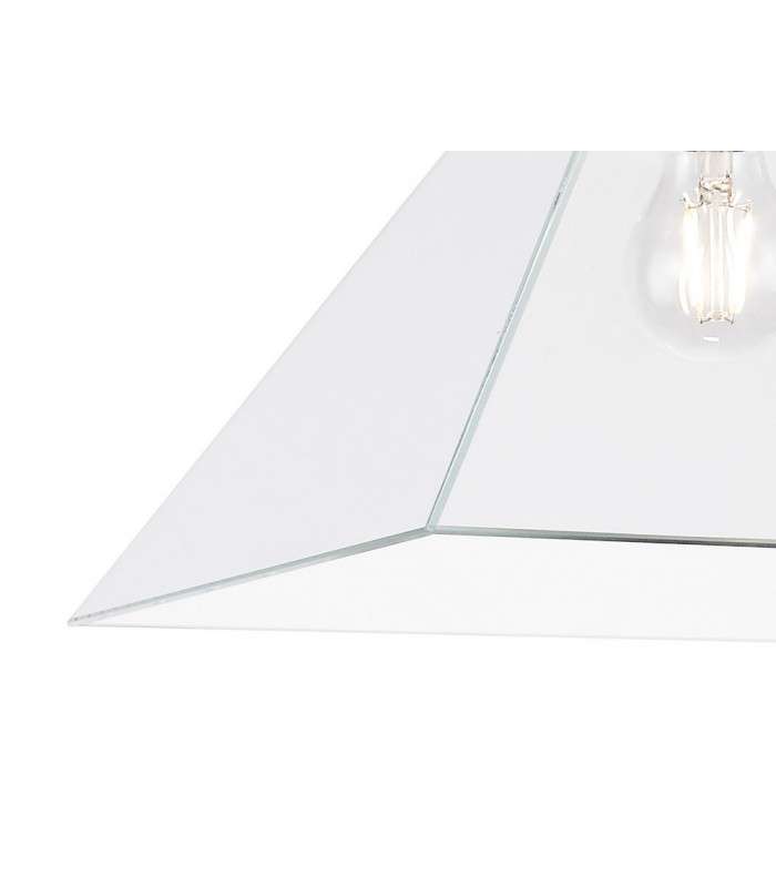 Dome Ceiling Pendant Large, E27, Polished Chrome - 7