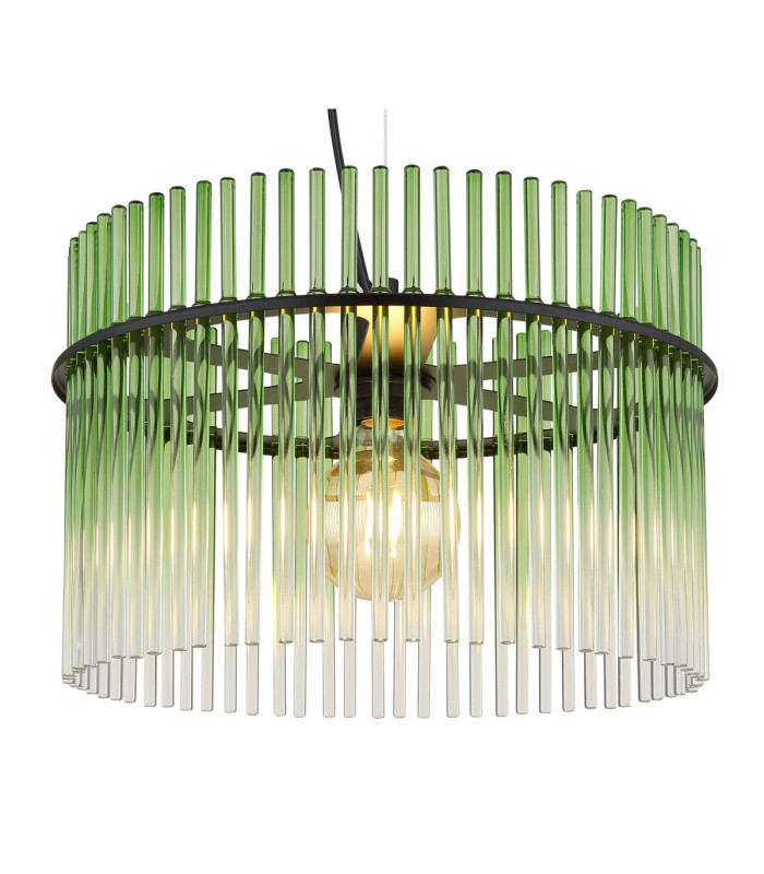 Gorley Pendant Ceiling Light Matt Black 1x E27-3