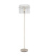 Gorley Glass Floor Lamp Matt Sand Colour  1x E27-2