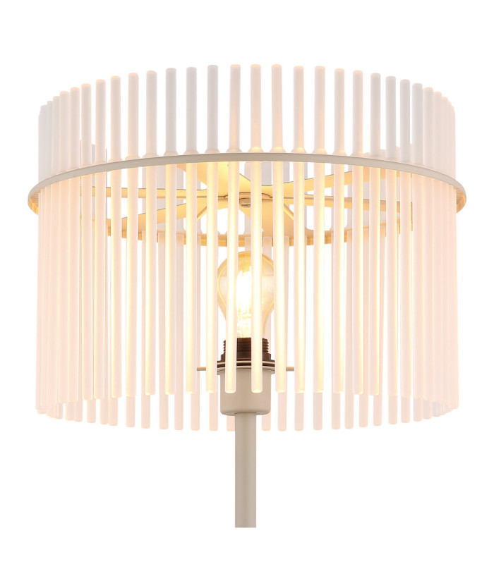 Gorley Glass Floor Lamp Matt Sand Colour  1x E27-4