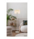 Gorley Glass Floor Lamp Matt Sand Colour  1x E27-9